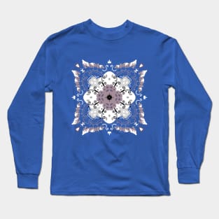 Chilly Ghosts Mandala Long Sleeve T-Shirt